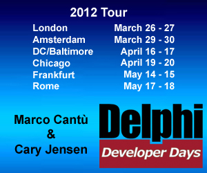 Delphi Develoepr Days 2012